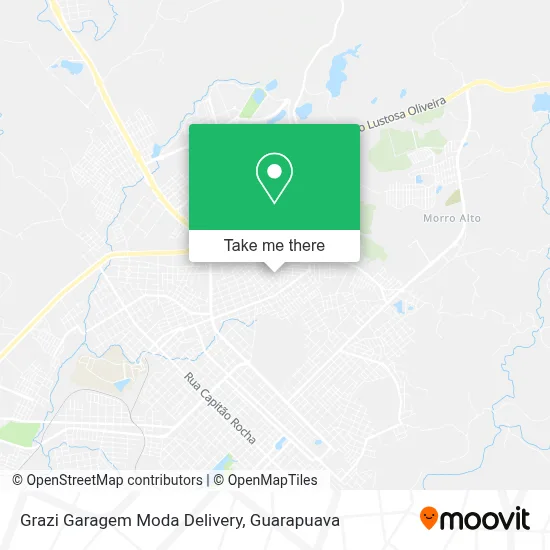 Grazi Garagem Moda Delivery map