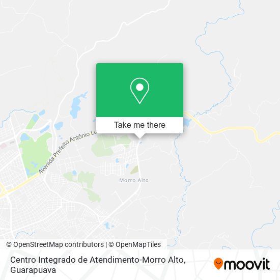 Centro Integrado de Atendimento-Morro Alto map