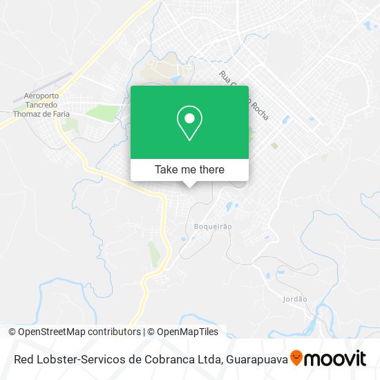 Red Lobster-Servicos de Cobranca Ltda map