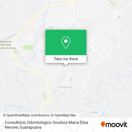 Consultório Odontológico Doutora Maria Eliza Nerone map