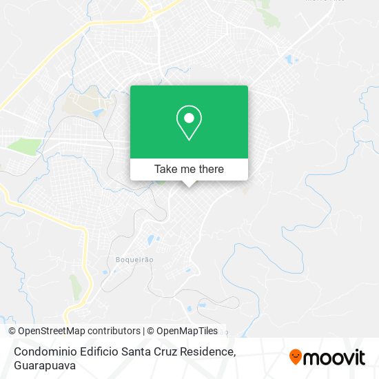 Condominio Edificio Santa Cruz Residence map