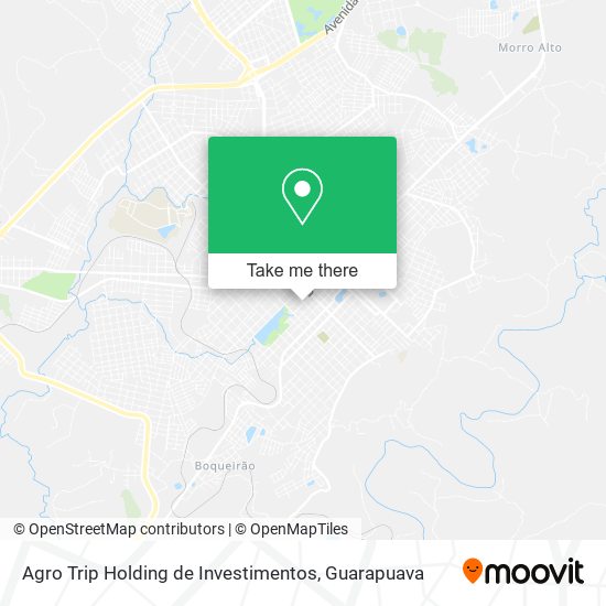 Agro Trip Holding de Investimentos map