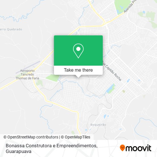 Mapa Bonassa Construtora e Empreendimentos