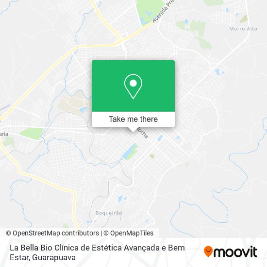 La Bella Bio Clínica de Estética Avançada e Bem Estar map