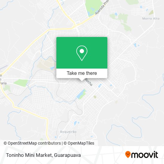 Toninho Mini Market map