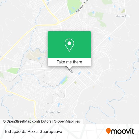 Estação da Pizza map