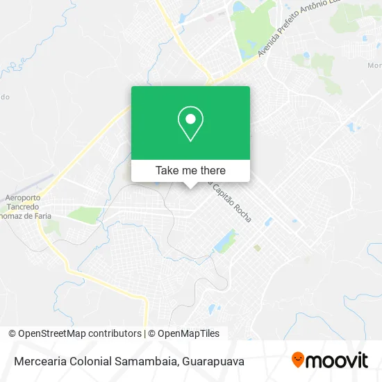 Mercearia Colonial Samambaia map