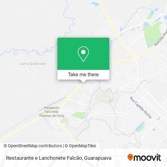 Restaurante e Lanchonete Falcão map