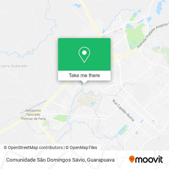 Comunidade São Domingos Sávio map