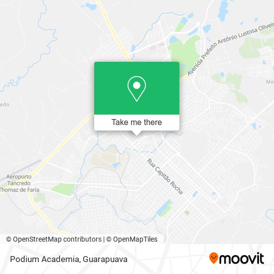 Mapa Podium Academia