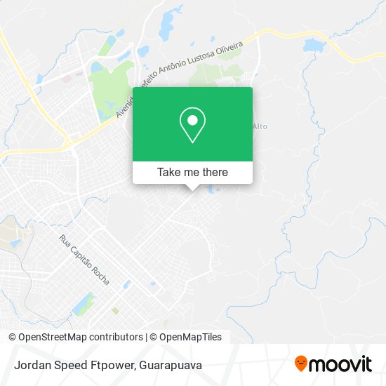 Mapa Jordan Speed Ftpower