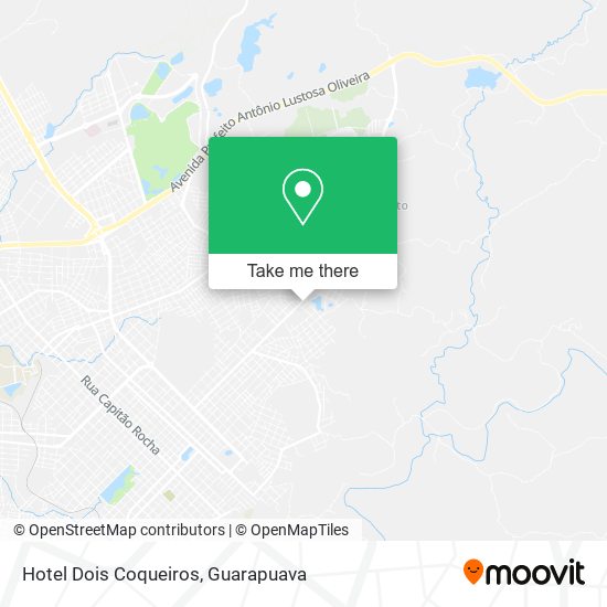 Hotel Dois Coqueiros map