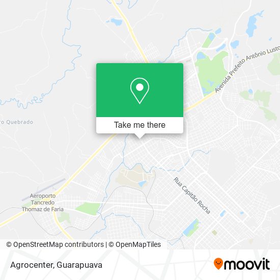 Mapa Agrocenter