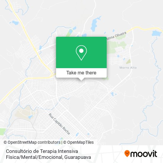 Consultório de Terapia Intensiva Física / Mental / Emocional map