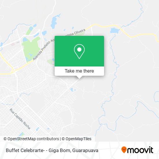 Mapa Buffet Celebrarte- - Giga Bom