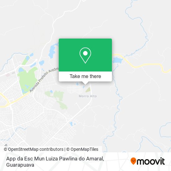Mapa App da Esc Mun Luiza Pawlina do Amaral