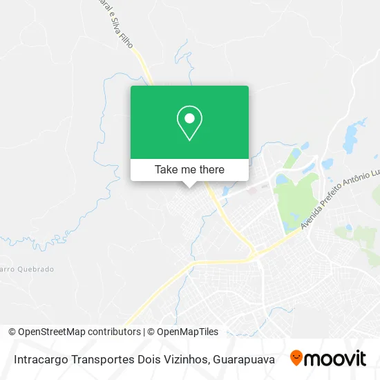 Mapa Intracargo Transportes Dois Vizinhos