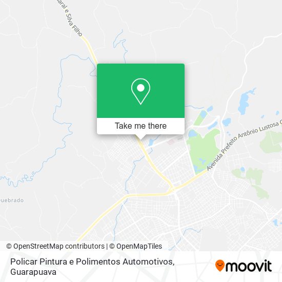 Policar Pintura e Polimentos Automotivos map