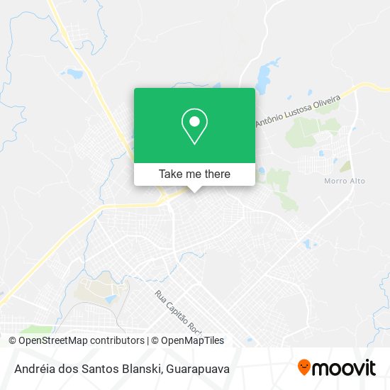Andréia dos Santos Blanski map