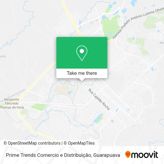 Prime Trends Comercio e Distribuição map