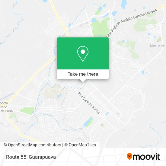 Route 55 map