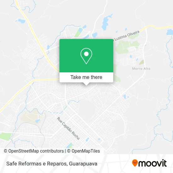 Safe Reformas e Reparos map