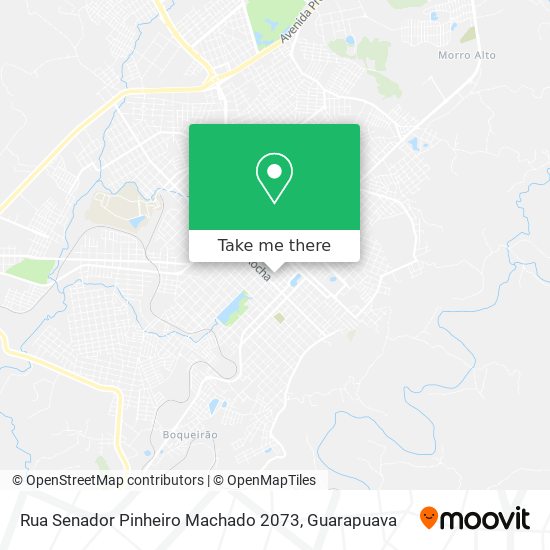 Rua Senador Pinheiro Machado 2073 map