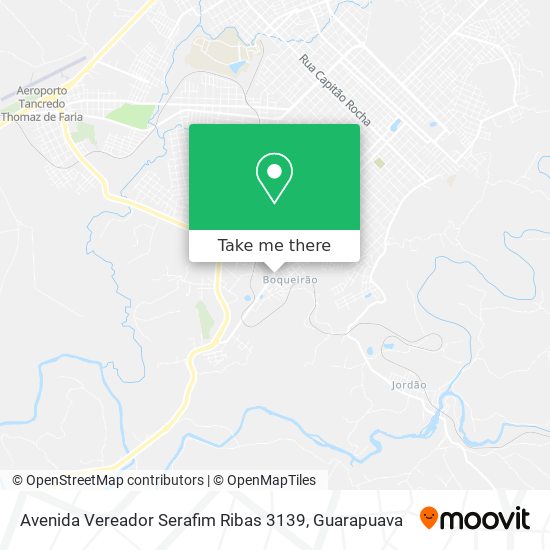 Avenida Vereador Serafim Ribas 3139 map