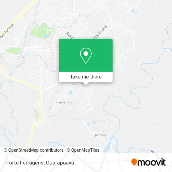 Forte Ferragens map