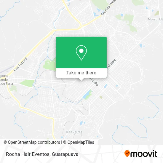 Rocha Hair Eventos map