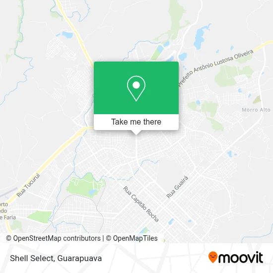 Shell Select map