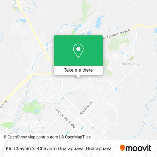 Kls Chaveiro's -Chaveiro Guarapuava map
