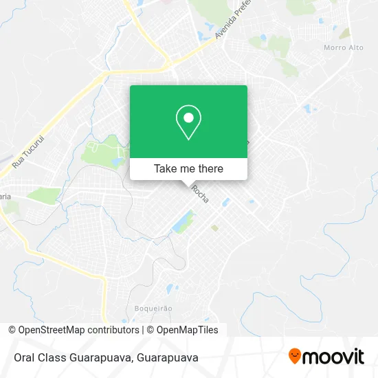 Oral Class Guarapuava map