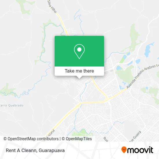 Rent A Cleann map