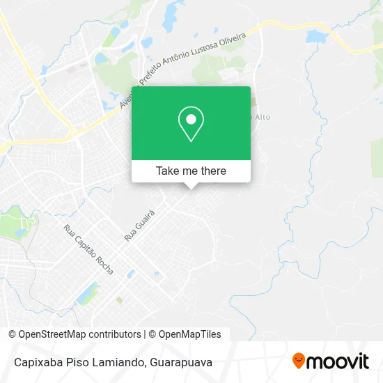 Capixaba Piso Lamiando map