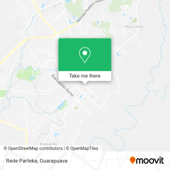 Rede Parteka map
