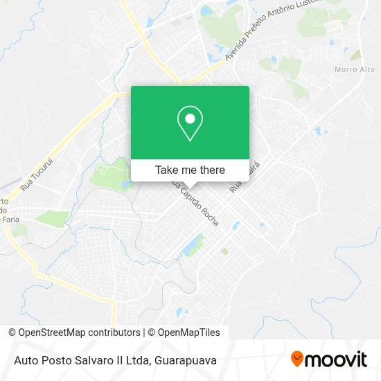 Auto Posto Salvaro II Ltda map
