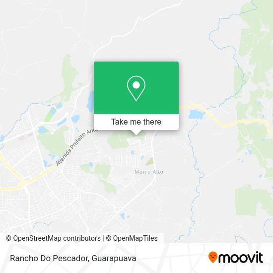 Rancho Do Pescador map