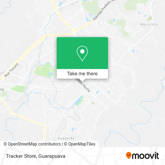 Tracker Store map