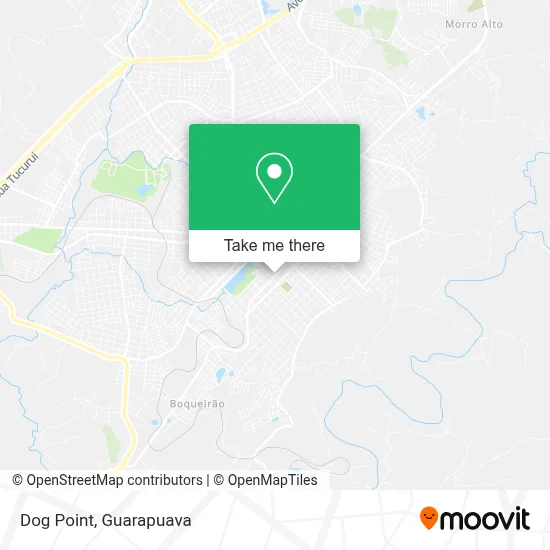 Dog Point map