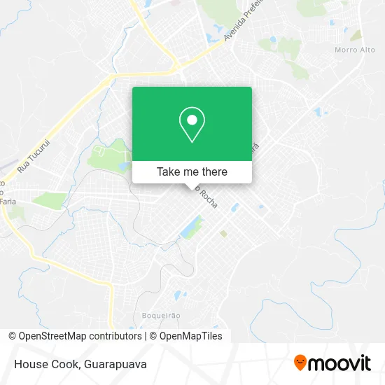 House Cook map