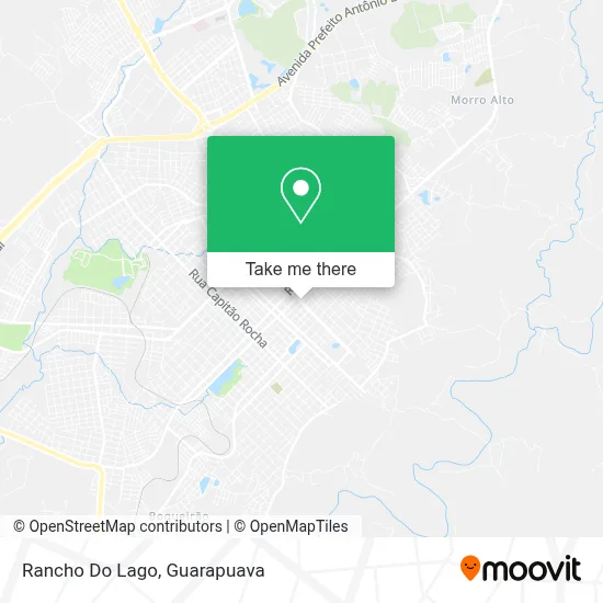 Rancho Do Lago map
