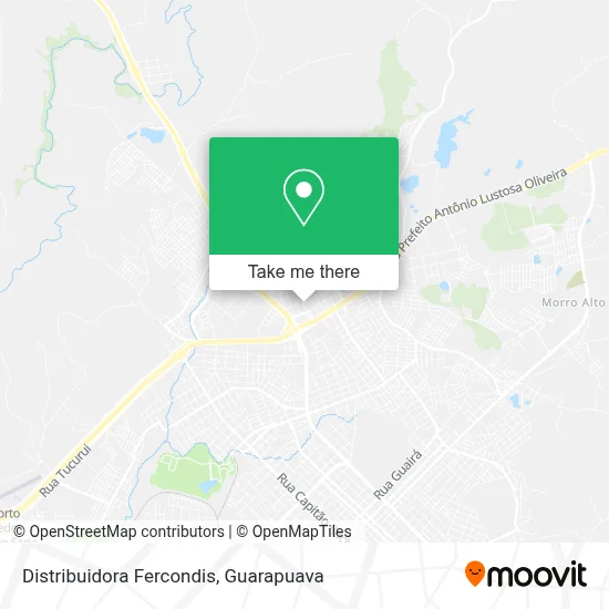 Distribuidora Fercondis map