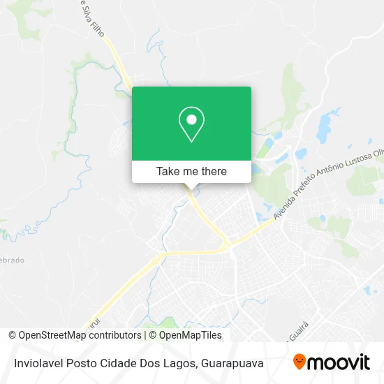 Inviolavel Posto Cidade Dos Lagos map