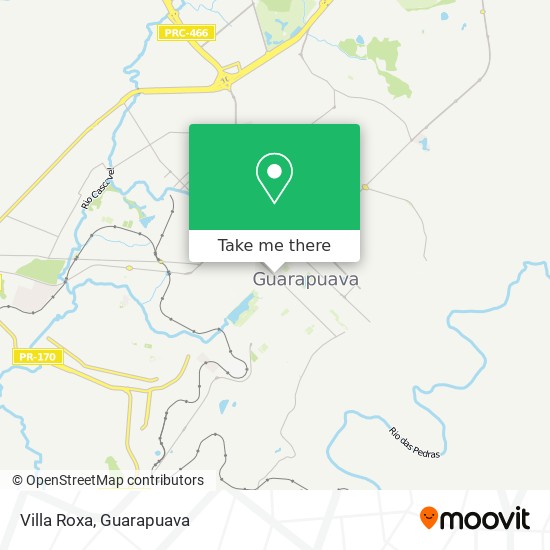 Villa Roxa map