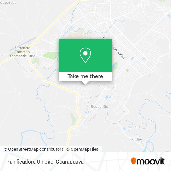 Panificadora Unipão map