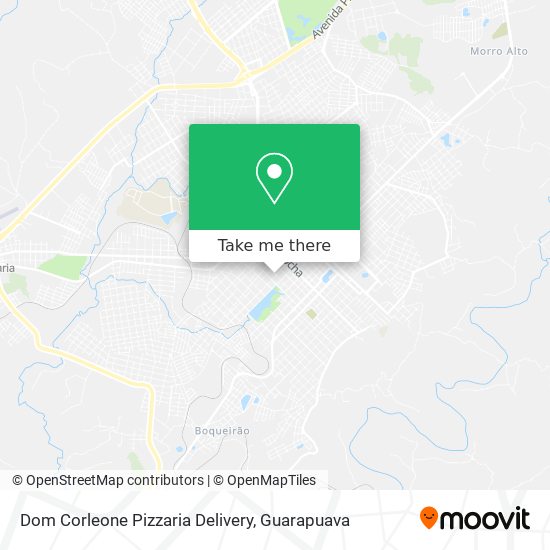 Dom Corleone Pizzaria Delivery map