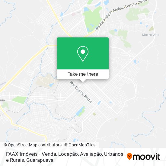FAAX Imóveis - Venda, Locação, Avaliação, Urbanos e Rurais map