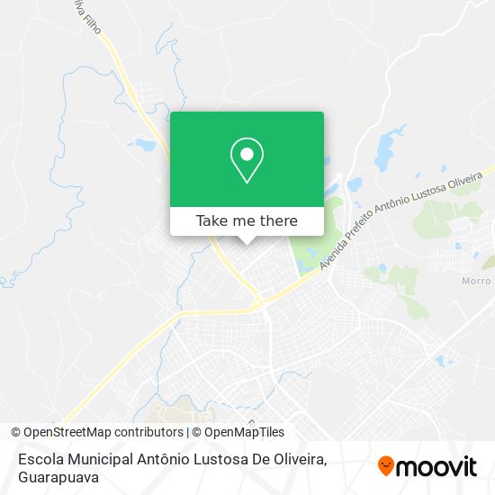 Mapa Escola Municipal Antônio Lustosa De Oliveira