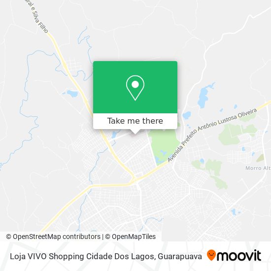 Mapa Loja VIVO Shopping Cidade Dos Lagos